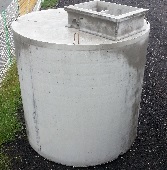 Citerne en béton d'une capacité de 7000 litres (7m3)